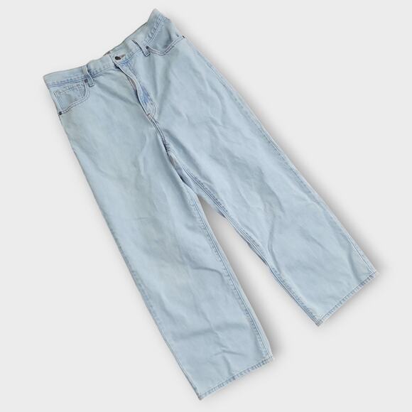 Levis Jeans Womens 32 High Waist Straight Leg Light Wash High Rise Blue - Picture 1 of 14